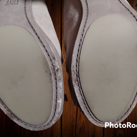 Frye Gray Suede Mule Sandals - Picture 6 of 9